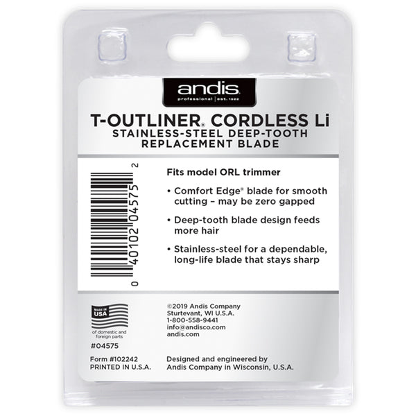 Andis T-Outliner Replacement Blade - Thumbnail 2