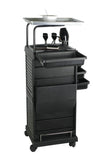 Chromatique Pro Lockable Rollabout Station Trolley With Tray 100D