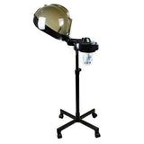 Professional Salon Hair Steamer With Rolling Stand Hood Color Processor