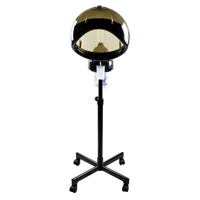 Professional Salon Hair Steamer With Rolling Stand Hood Color Processor
