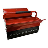 StyleCraft Blade Runna' Tool Box X-Ergo Clipper Hitter Trimmer Prodigy Shaver Red